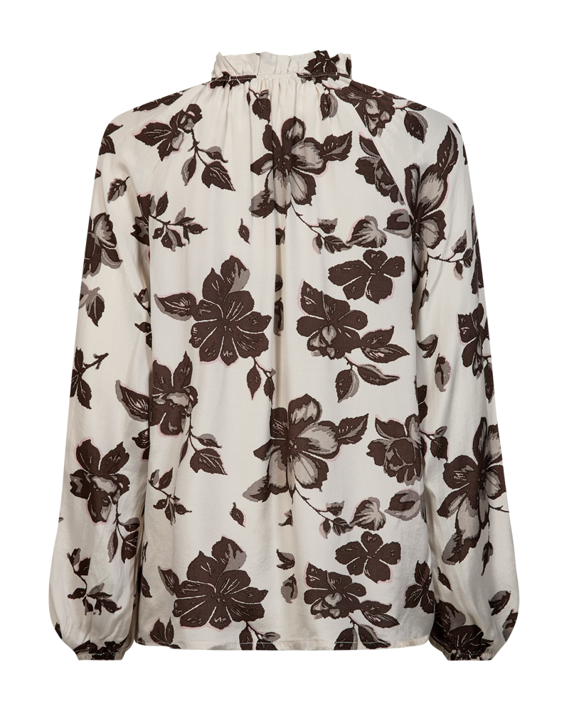 Freequent Blouse Mony Bruin - OAK Fashion Noordwolde