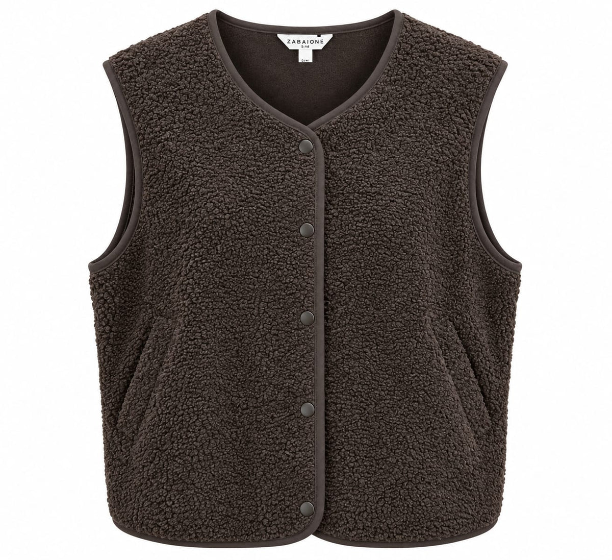 Zabiaone Gilet Winnie Bruin - OAK Fashion Noordwolde