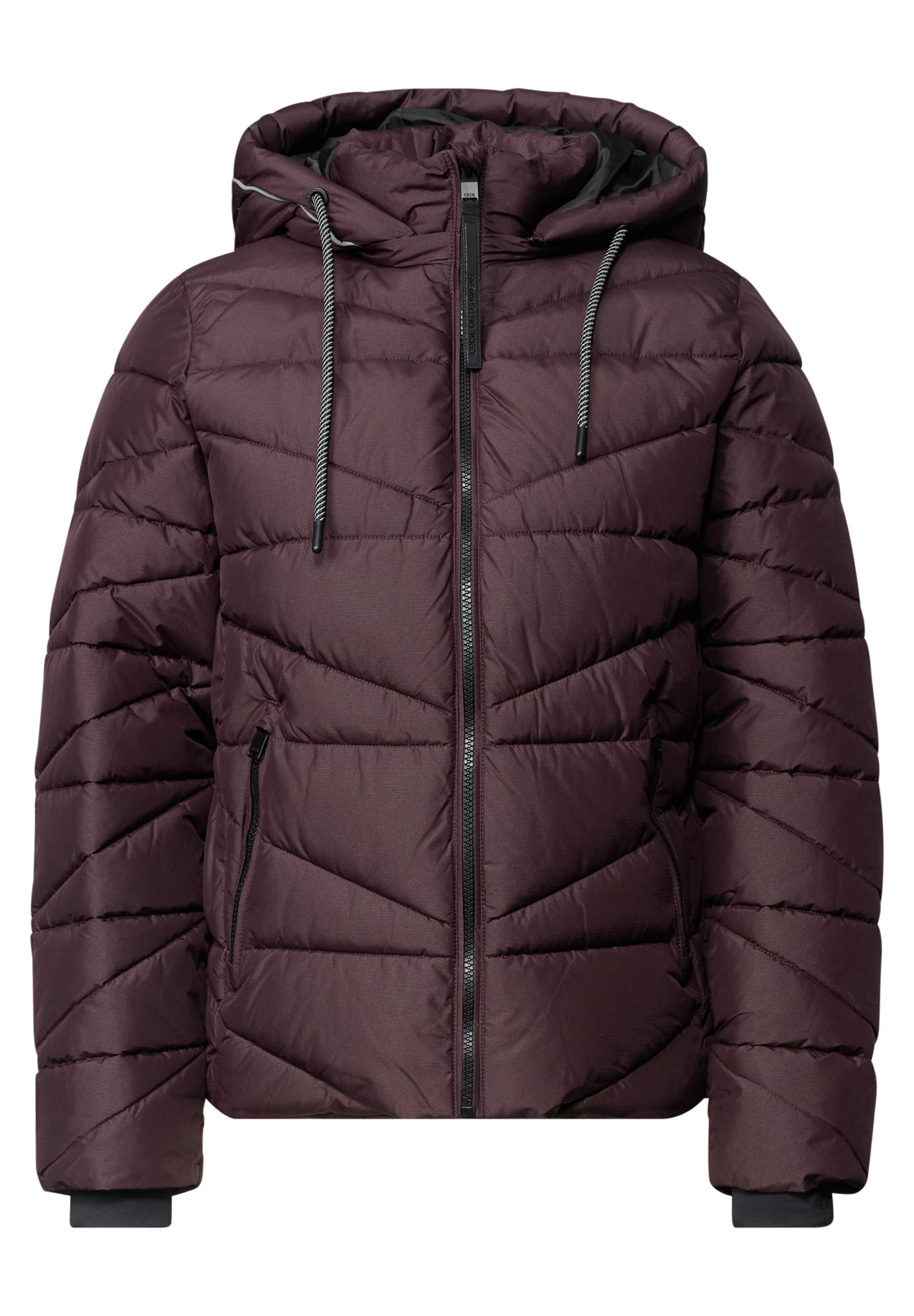 Cecil Jas Padded Rood - OAK Fashion Noordwolde