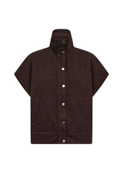 Soya Concept Gilet Vagna Bruin - OAK Fashion Noordwolde