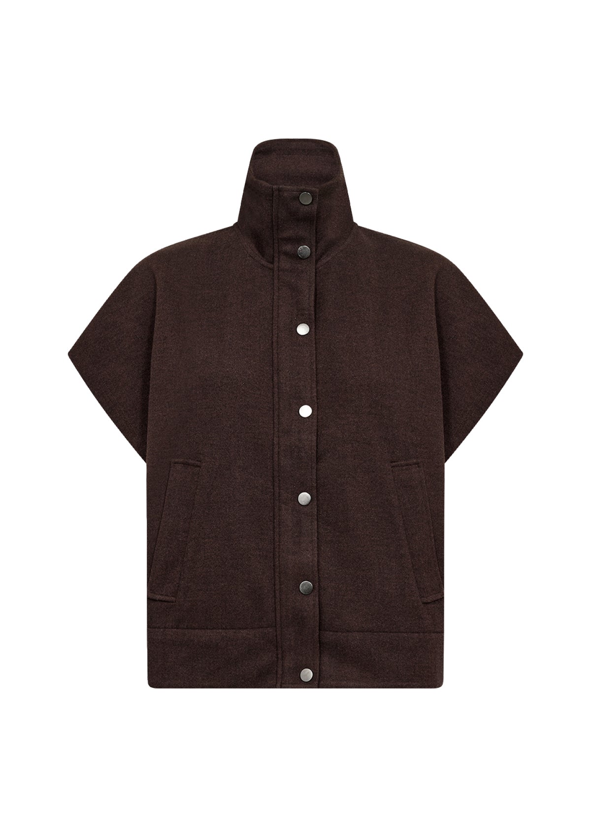 Soya Concept Gilet Vagna Bruin - OAK Fashion Noordwolde