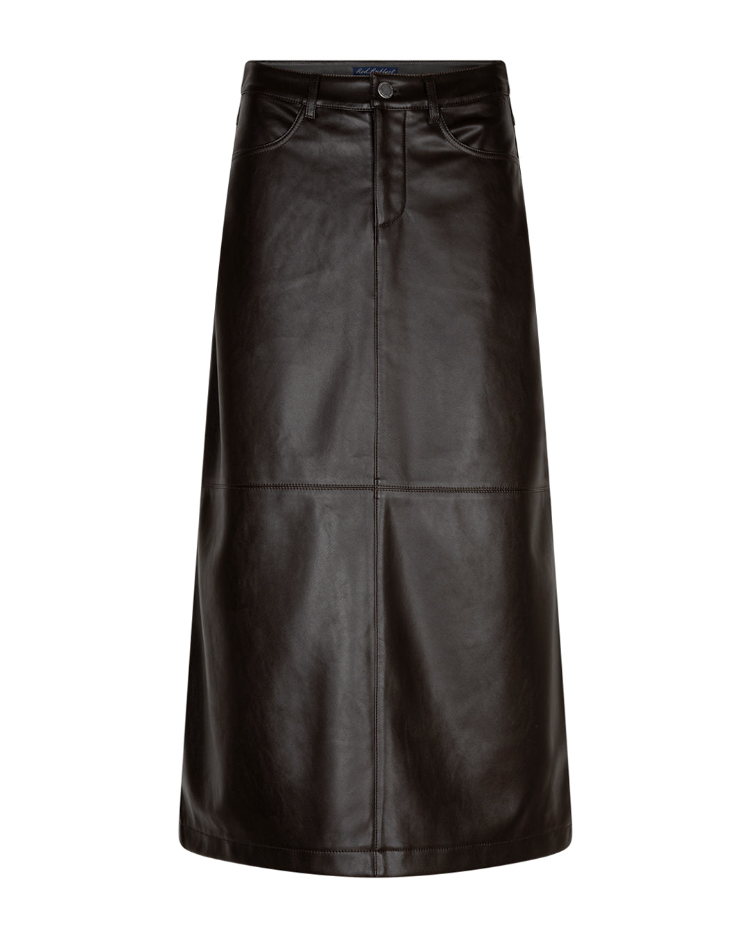 Red Button Red Button Rok Alina Faux leather Espresso - OAK Fashion Noordwolde