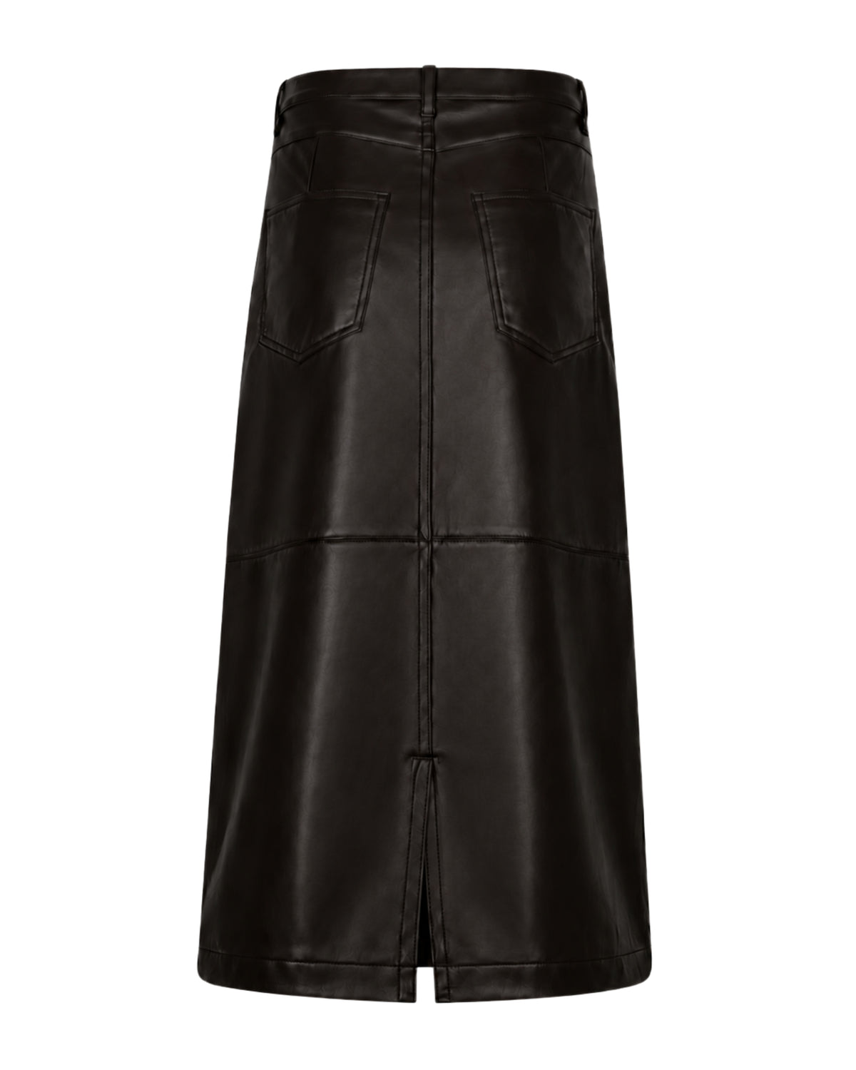 Red Button Red Button Rok Alina Faux leather Espresso - OAK Fashion Noordwolde