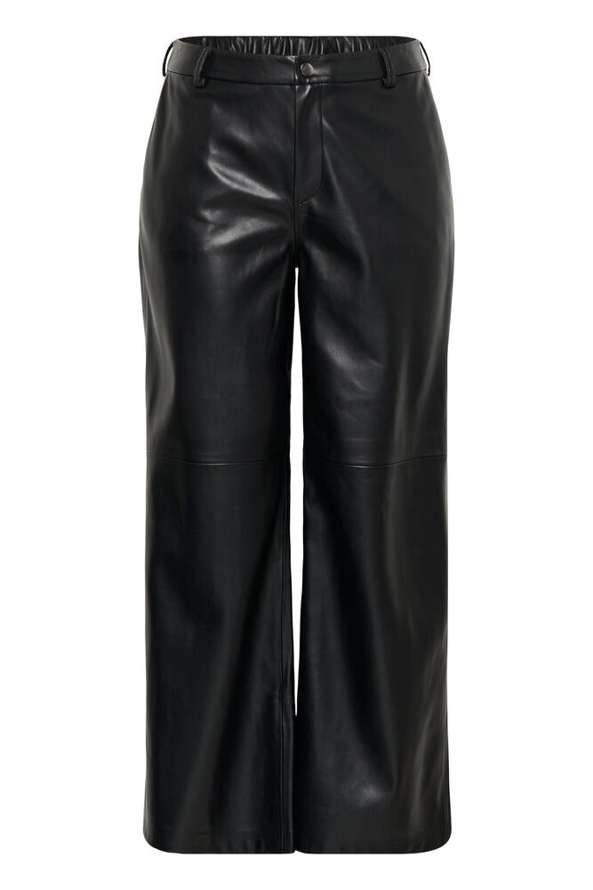 Kaffe Curve KClorinda Pants Black Deep - OAK Fashion Noordwolde