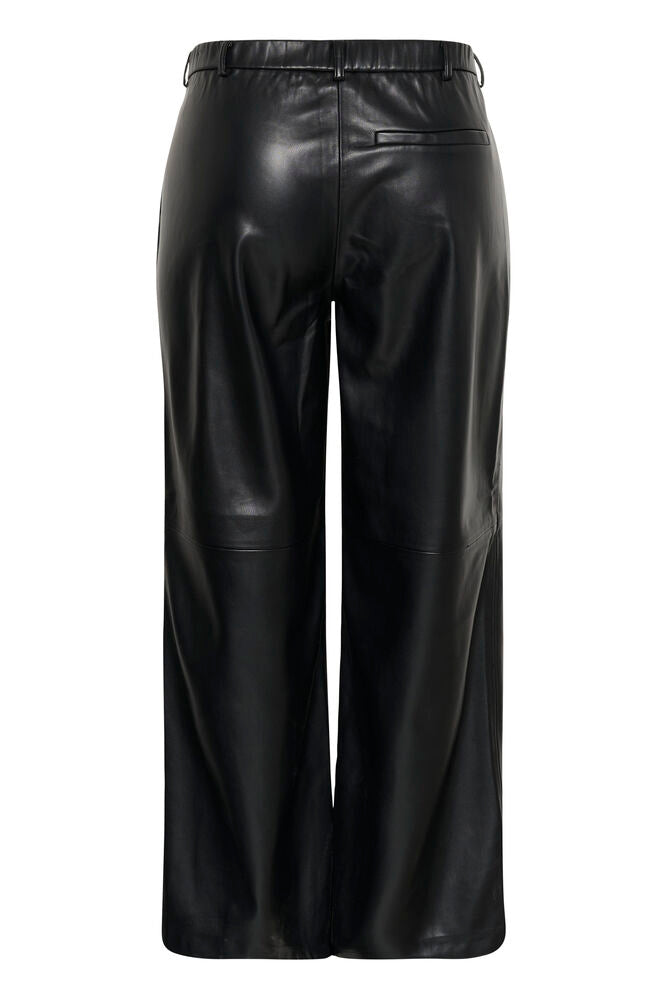 Kaffe Curve KClorinda Pants Black Deep - OAK Fashion Noordwolde