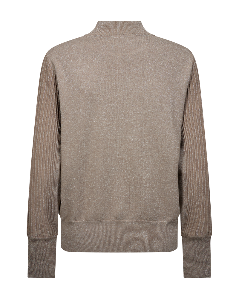 Freequent Pulllover Bisolo Desert Taupe - OAK Fashion Noordwolde