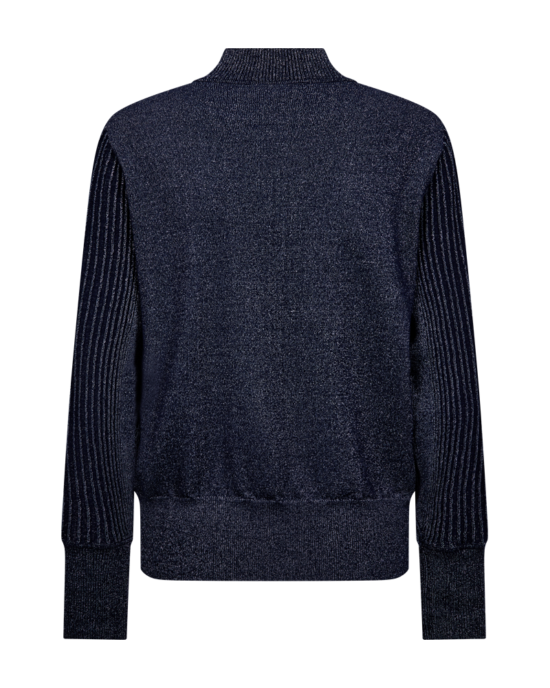 Freequent Pulllover Bisolo navy - OAK Fashion Noordwolde