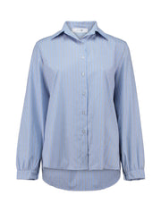 Haily's Blouse Nora Blauw - OAK Fashion Noordwolde