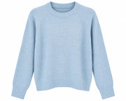 Freequent Pullover Manuela Blauw - OAK Fashion Noordwolde