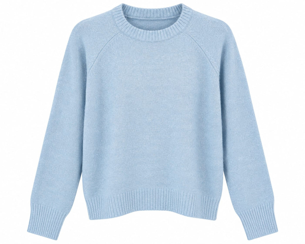 Freequent Pullover Manuela Blauw - OAK Fashion Noordwolde