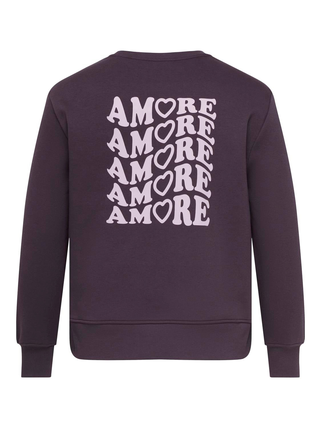 Carmakoma CAREVISA NEW L/S PRINT SWT Paars - OAK Fashion Noordwolde