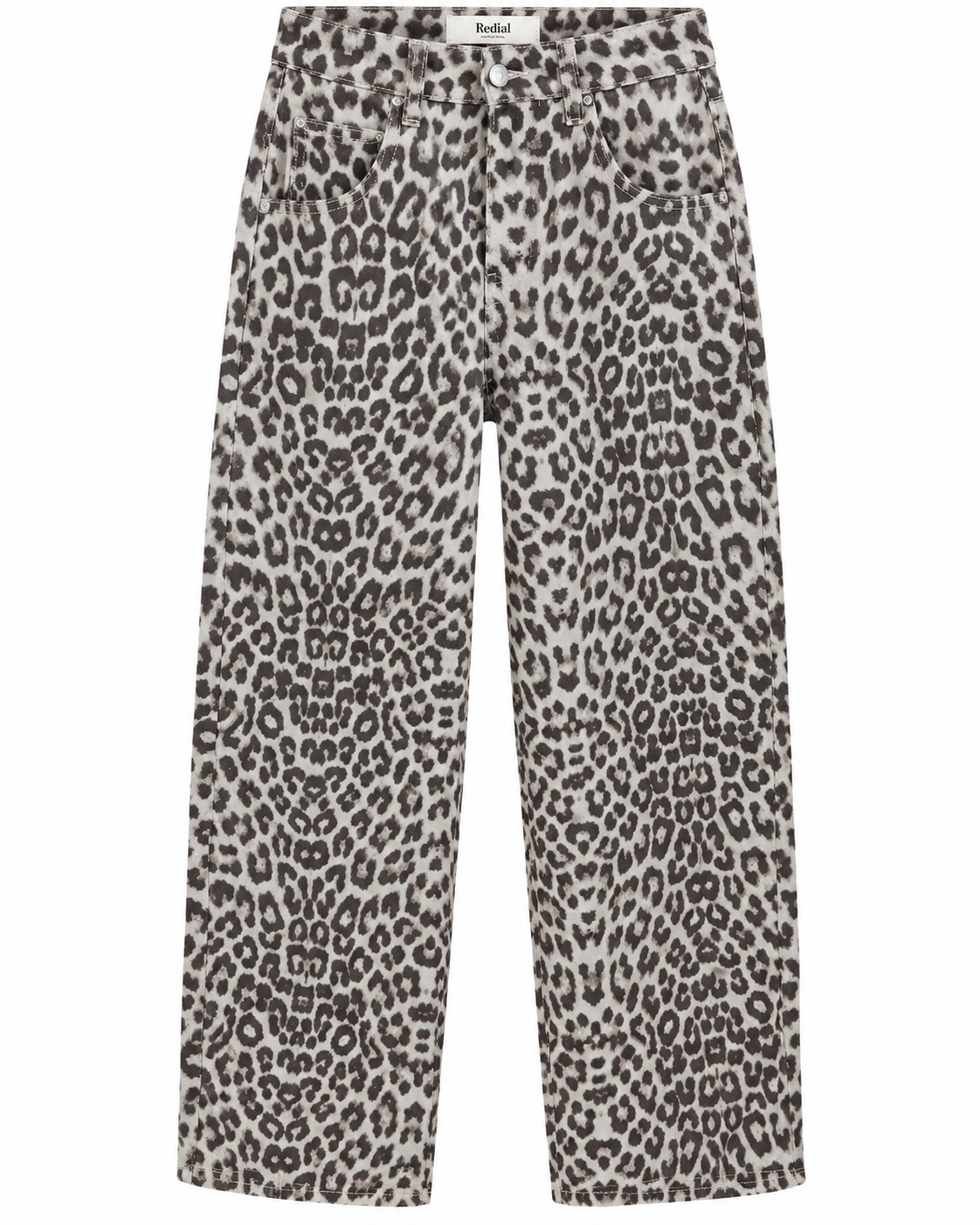 Oak Balloon Jeans Leopard Bruin - OAK Fashion Noordwolde