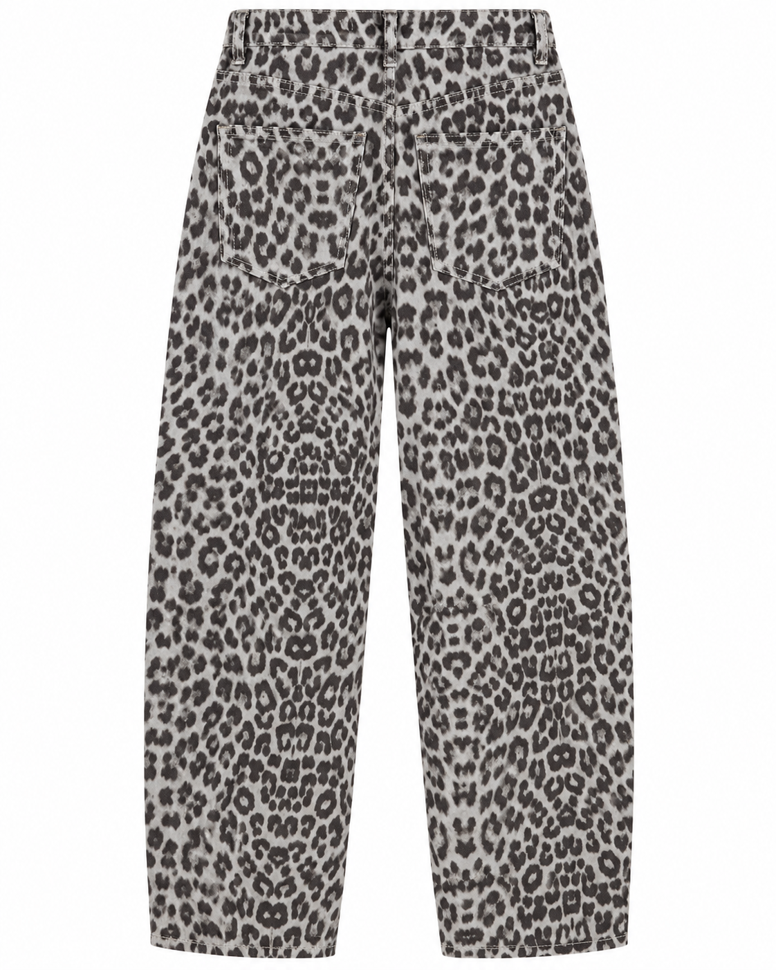 Oak Balloon Jeans Leopard Bruin - OAK Fashion Noordwolde