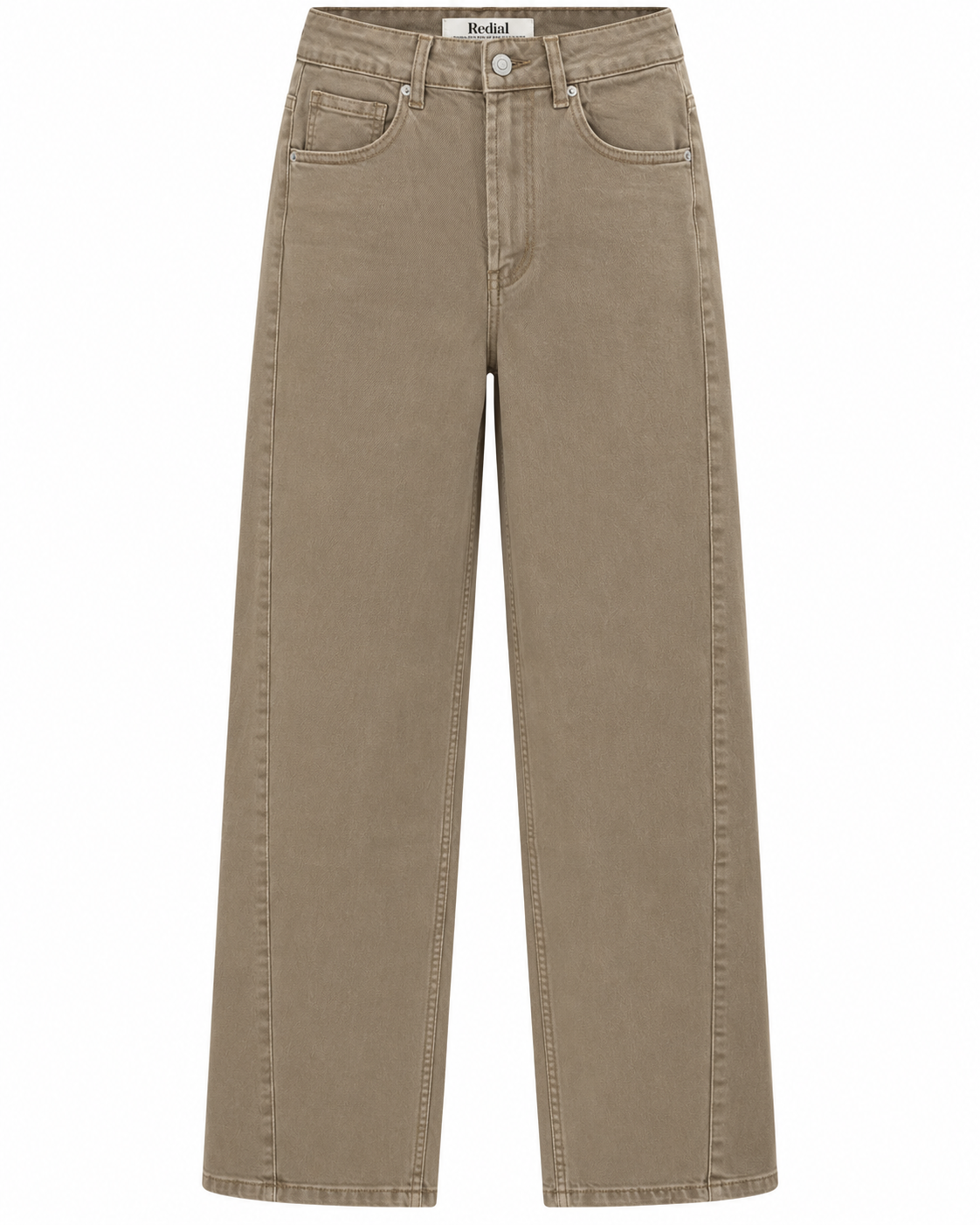 Oak Barrel Jeans Lichtbruin Bruin - OAK Fashion Noordwolde
