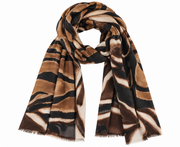 Oak Sjaal Liva Brown - OAK Fashion Noordwolde