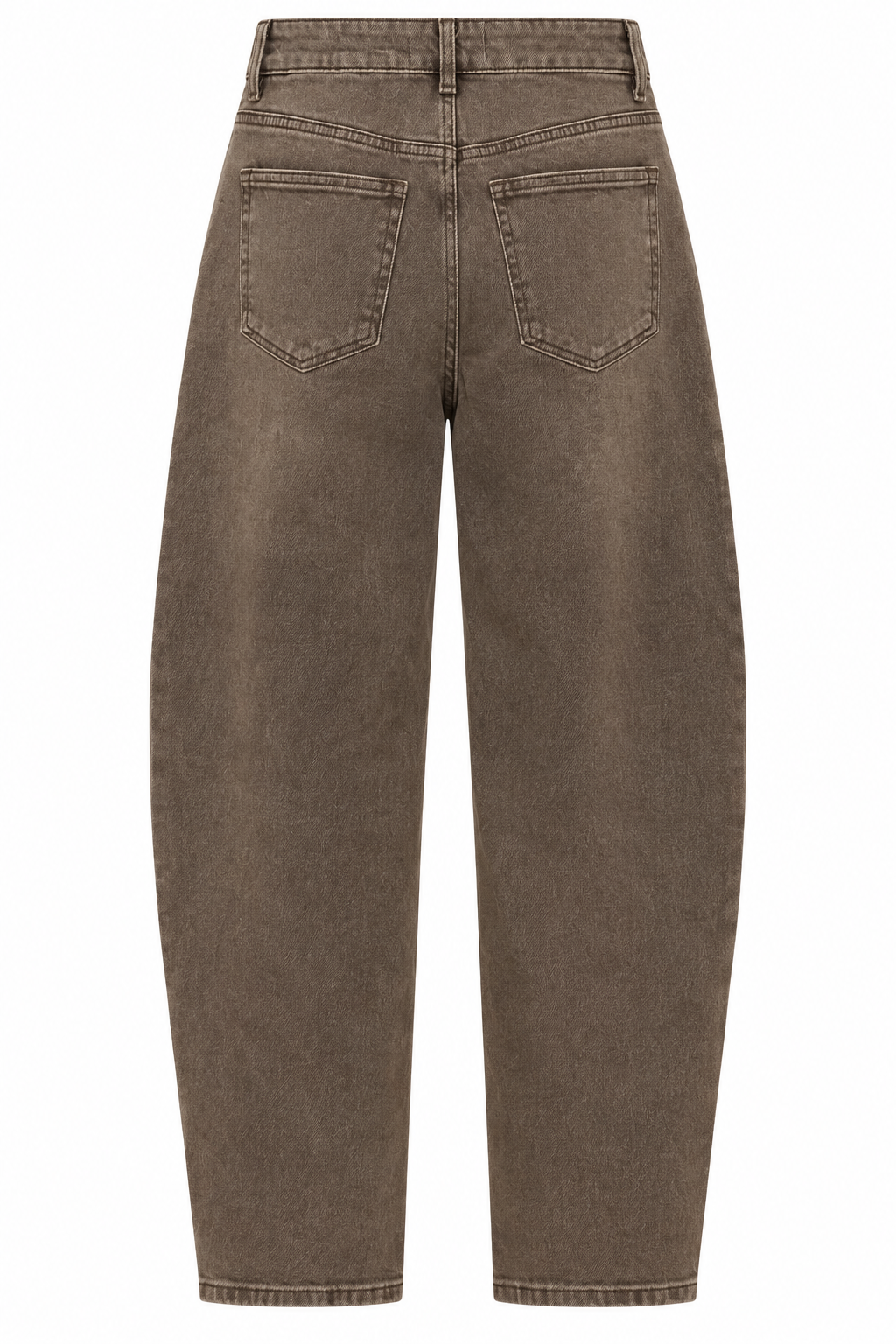 Oak Barrel Jeans Brown Brown - OAK Fashion Noordwolde