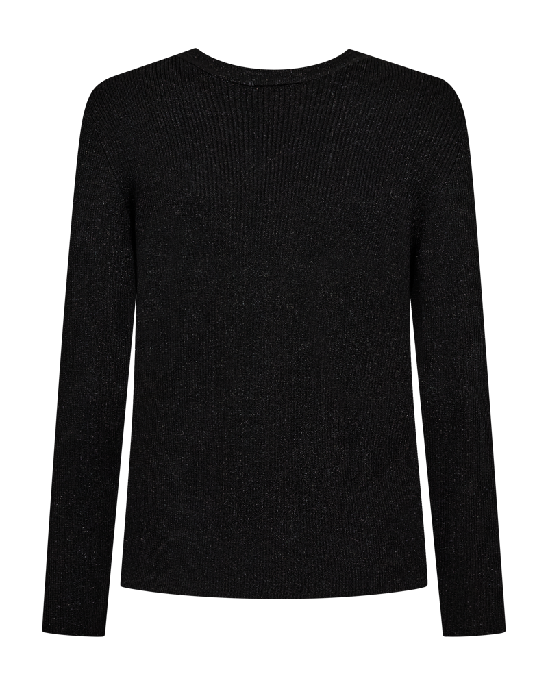 Freequent Vest Betty Zwart - OAK Fashion Noordwolde