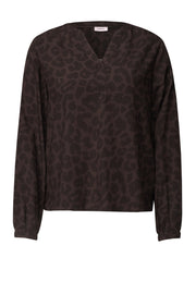 Cecil Blouse Leo Brown - OAK Fashion Noordwolde