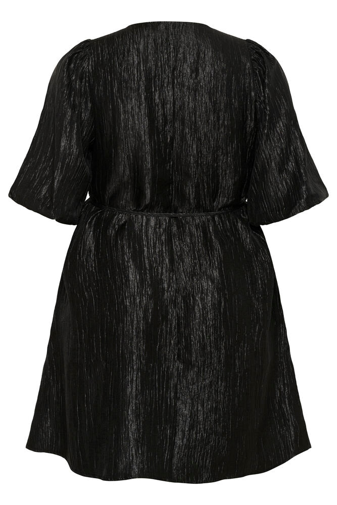 Kaffe Curve KCrizza Dress Black Deep - OAK Fashion Noordwolde