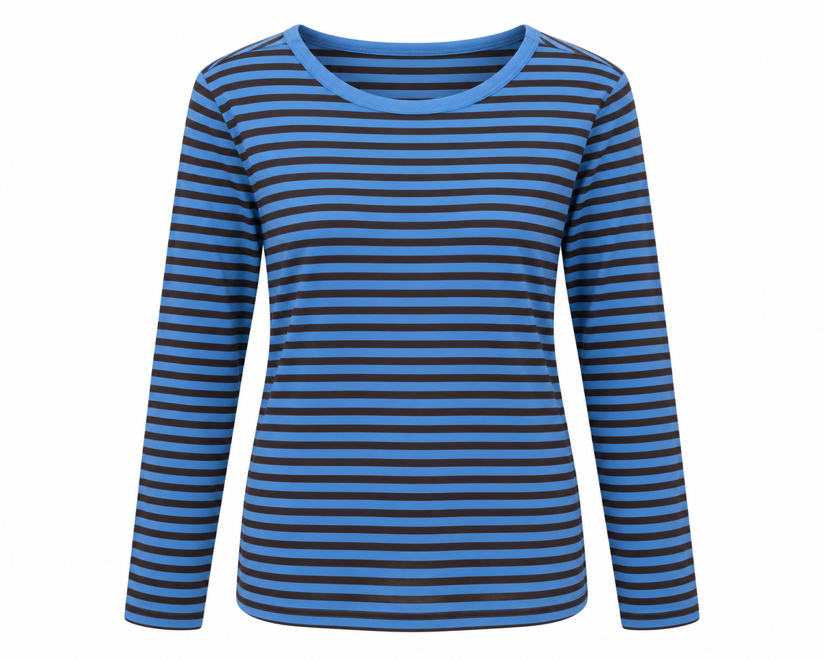 Cecil Shirt Striped Blauw - OAK Fashion Noordwolde