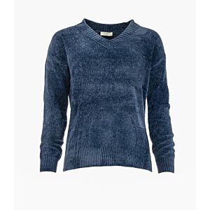 NED Trui Chenille Blue