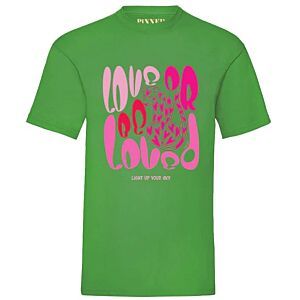 Pinned by K  T-shirt Loved Green