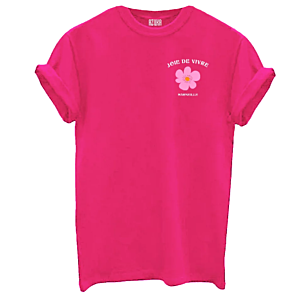 Azuka T-shirt Joie De Vivre Roze
