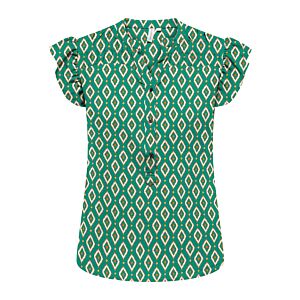 Carmakoma Top Lux Placket Green