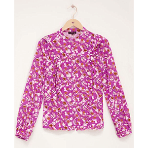 My Jewellery Ruffle Blouse with Flower print
