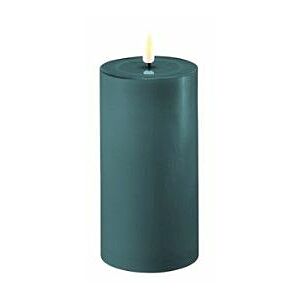 Led Candle Jade green
