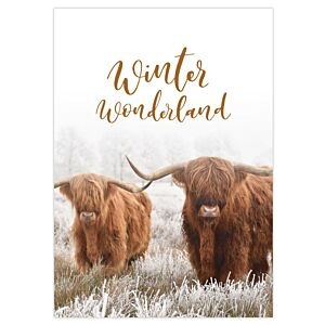 Poster A4 Winter wonderland