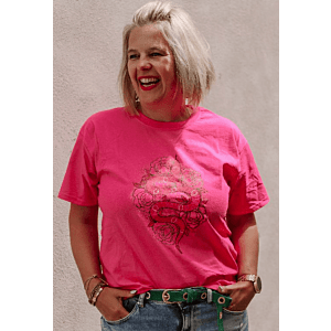 Pinned by K  T-shirt Guccy Roses