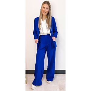 Oak Pantalon Kobaltblauw