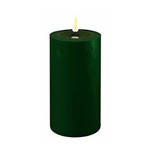 Led Candle Dark green