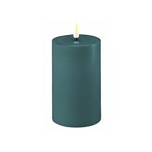 Led Candle Jade green