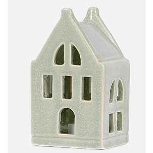 Ceramic Led House Groen