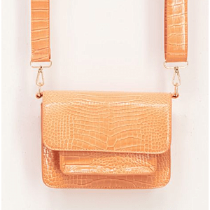 My Jewellery Schoudertas met croco design Oranje