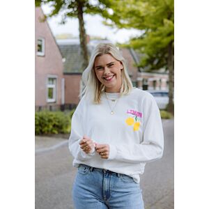Oak Sweater Limoncello Wit (one size)