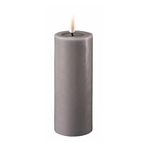 Led Candle Grey