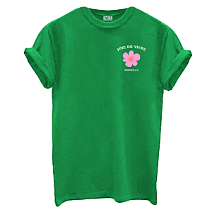 Azuka T-shirt Joie De Vivre Groen