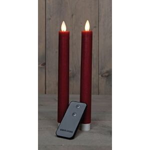 Led diner kaars Rustiek wax