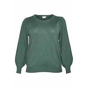 Kaffe Curve Pullover Loni Groen