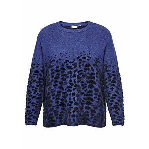 Carmakoma Trui Print Blue/Black