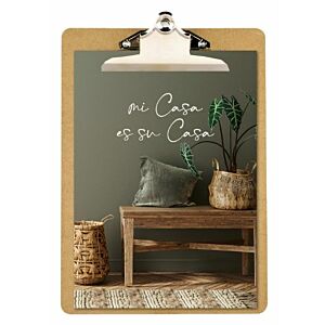 Poster A5 Mi Casa es su Casa