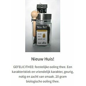 Theemoment Nieuw huis!