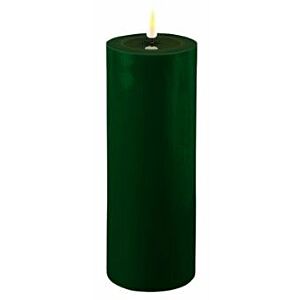 Led Candle Dark green