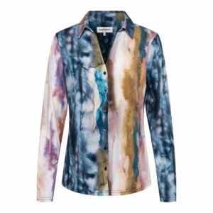 &Co Blouse Vayen Marble Denim