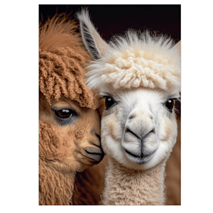 Poster A4 Alpaca