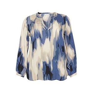 Kaffe Curve Blouse Bella Blue