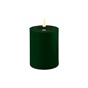 Led Candle Dark green